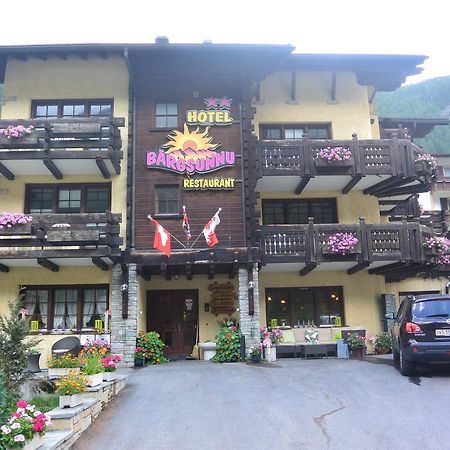 Hotel Baergsunnu Saas-Grund Exterior foto
