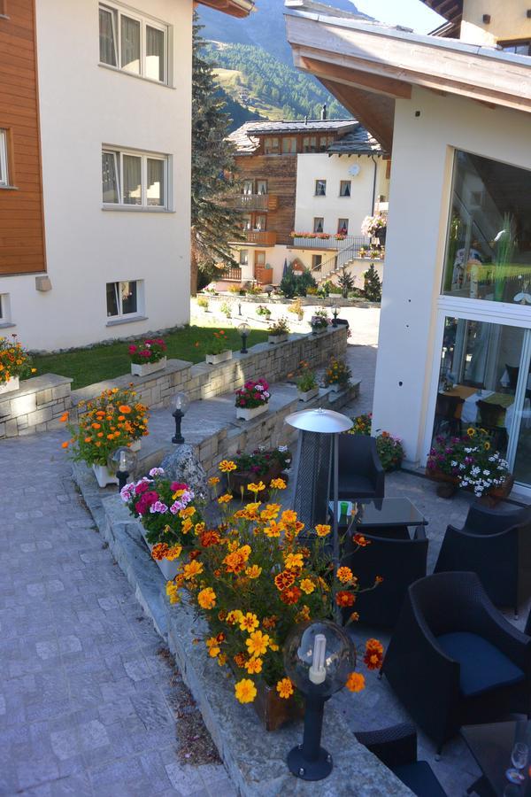Hotel Baergsunnu Saas-Grund Exterior foto